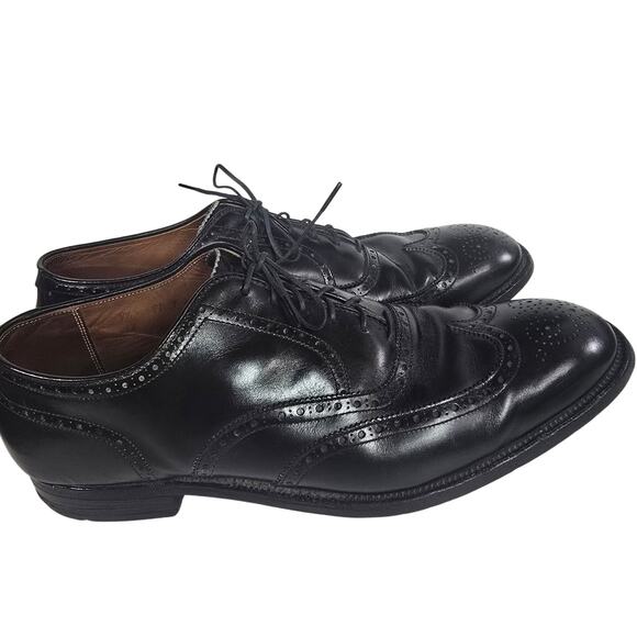 Alden for Joseph A. Bank 926 Wing Tip Calfskin Leather Oxford Dress Shoes Sz 9.5 - Picture 1 of 9